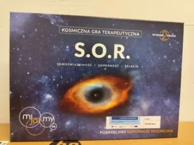 Gra planszowa - SOR - kosmiczna gra terapeutyczna